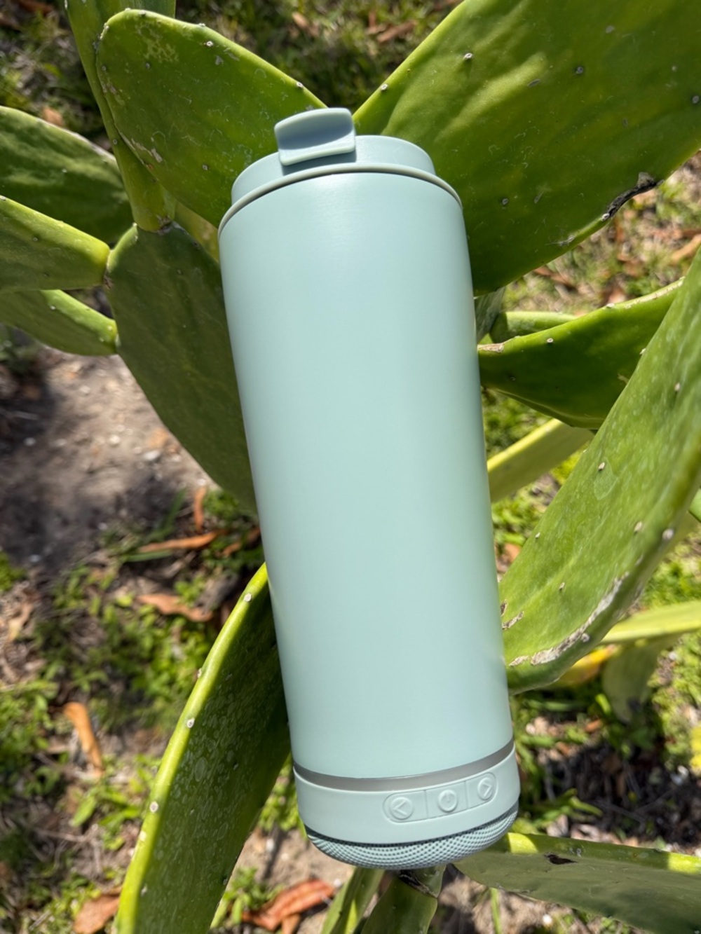 ZAK! Designs Stainless Steel Insulated Tumbler W/Speaker & Lights In Graphite - Picture 12 of 16